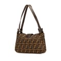 Pikkukuva 2 / 9: Pre-owned Fendi Zucca Canvas Shoulder Bag Brown