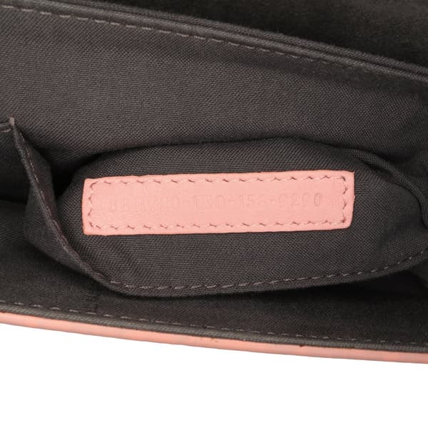 Pre-owned Fendi Calfskin 3Baguette Shoulder Bag Pink