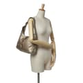 Miniatyrbilde 10 av 10: Pre-owned Gucci Diamante Leather Jackie O Bouvier Shoulder Bag Gold