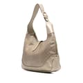 Miniatyrbilde 2 av 10: Pre-owned Gucci Diamante Leather Jackie O Bouvier Shoulder Bag Gold