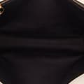 Miniatyrbild 6 av 10: Pre-owned Saint Laurent Small Quilted Lambskin Becky Chain Shoulder Bag White
