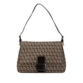 Pikkukuva 1 / 10: Pre-owned Fendi Zucchino Canvas Mamma Forever Brown