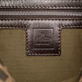 Miniatyrbillede 5 af 10: Pre-owned Fendi Zucca Canvas Double Flap Shoulder Bag Brown