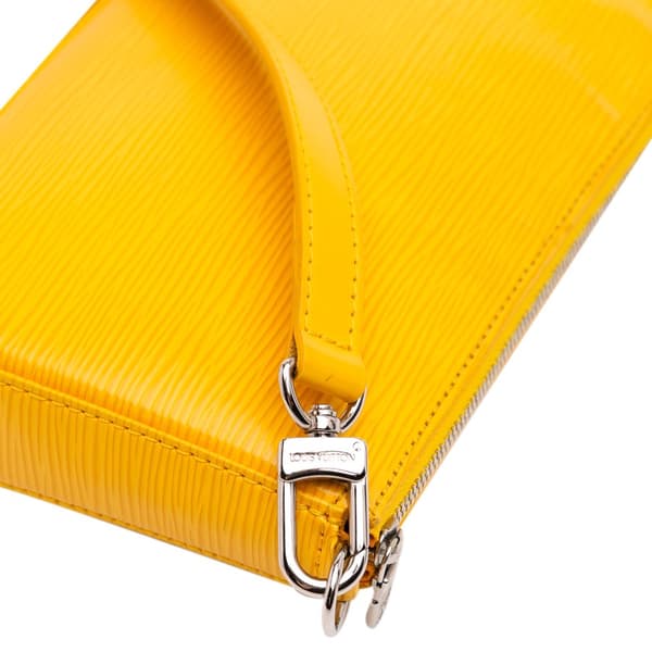 Pre-owned Louis Vuitton Epi Pochette Accessoires Yellow