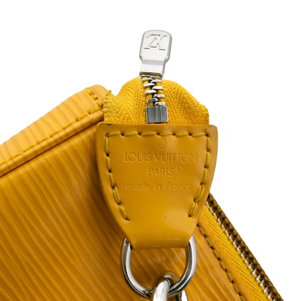Pre-owned Louis Vuitton Epi Pochette Accessoires Yellow