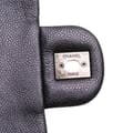 Miniatyrbild 5 av 10: Pre-owned Chanel Jumbo Quilted Iridescent Caviar Easy Flap Gray
