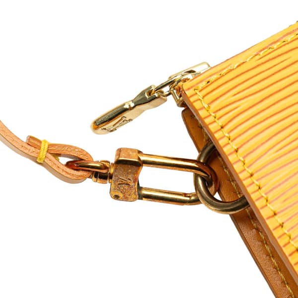 Pre-owned Louis Vuitton Epi Pochette Accessoires Yellow