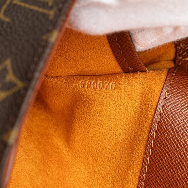 Pre-owned Louis Vuitton Monogram Musette Tango Short Strap Brown