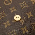 Miniatyrbild 9 av 10: Pre-owned Louis Vuitton Monogram Musette Tango Short Strap Brown