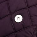 Miniatyrbild 8 av 10: Pre-owned Chanel Small Quilted Nylon Bubble Flap Purple