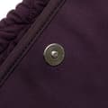 Miniatyrbild 9 av 10: Pre-owned Chanel Small Quilted Nylon Bubble Flap Purple