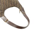 Miniatyrbild 9 av 10: Pre-owned Fendi Zucca Canvas Shoulder Bag Brown