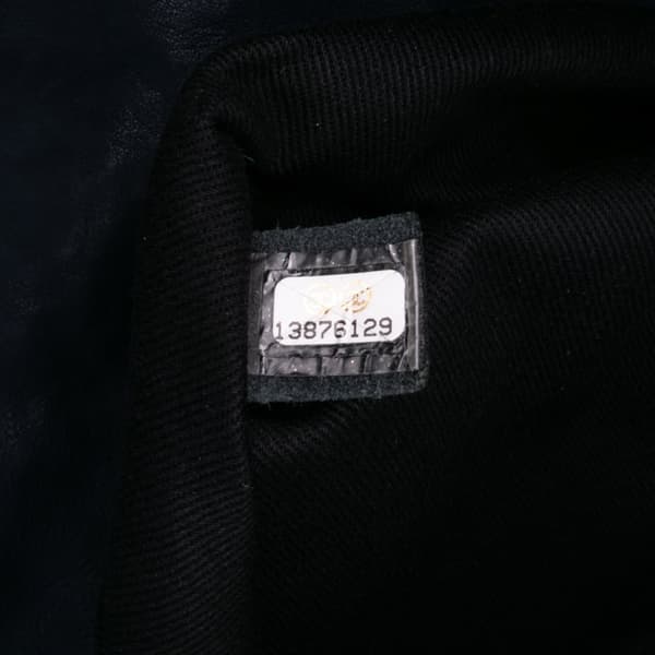 Pre-owned Chanel Large Quilted Calfskin Natural Beauty Split Pocket Flap Blue