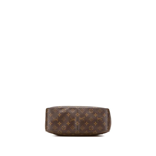 Pre-owned Louis Vuitton Monogram Looping GM Brown