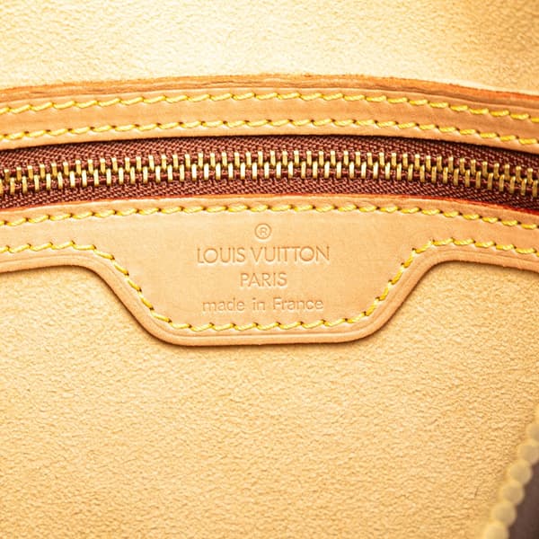 Pre-owned Louis Vuitton Monogram Looping GM Brown