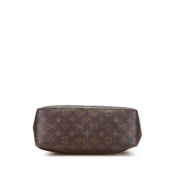 Pre-owned Louis Vuitton Monogram Looping GM Brown