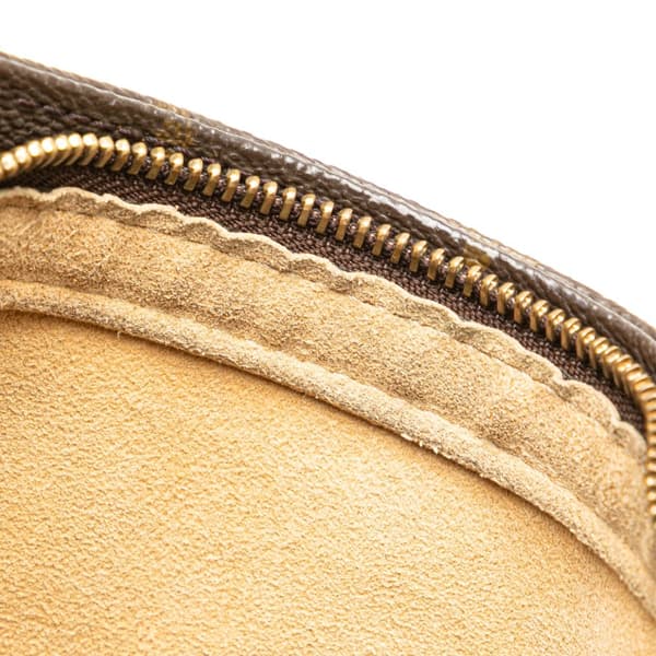 Pre-owned Louis Vuitton Monogram Looping GM Brown
