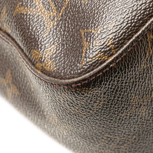 Pre-owned Louis Vuitton Monogram Looping GM Brown