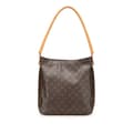 Pikkukuva 1 / 10: Pre-owned Louis Vuitton Monogram Looping GM Brown