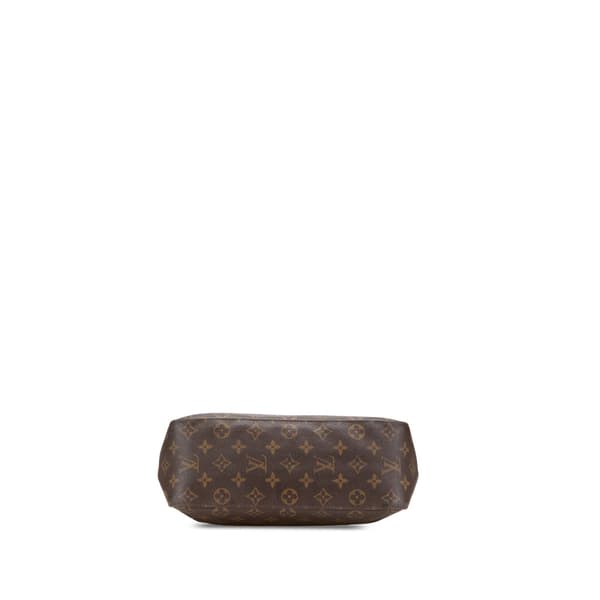 Pre-owned Louis Vuitton Monogram Looping GM Brown