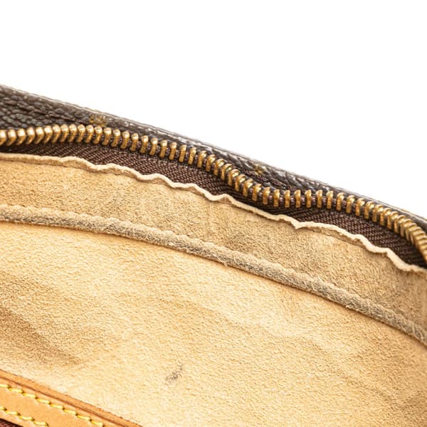 Pre-owned Louis Vuitton Monogram Looping GM Brown
