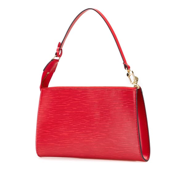 Pre-owned Louis Vuitton Epi Pochette Accessoires Red