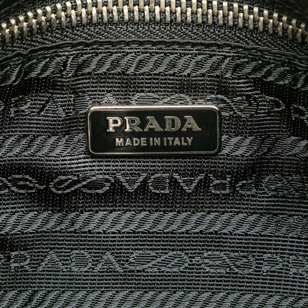 Pre-owned Prada Tessuto Shoulder Bag Black