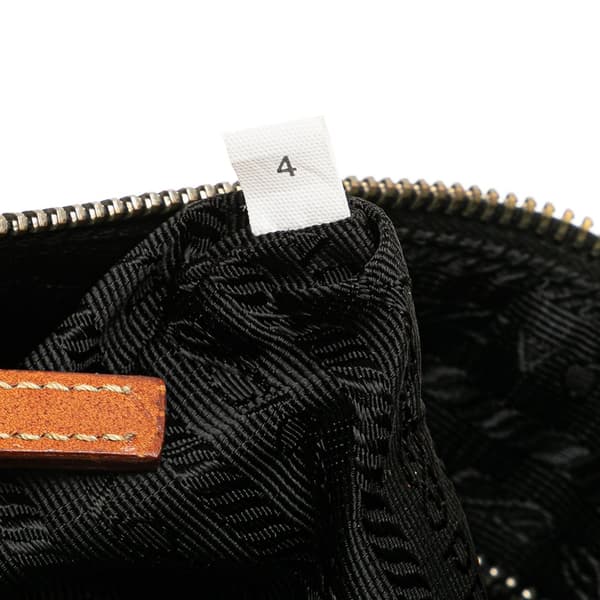 Pre-owned Prada Tessuto Shoulder Bag Black