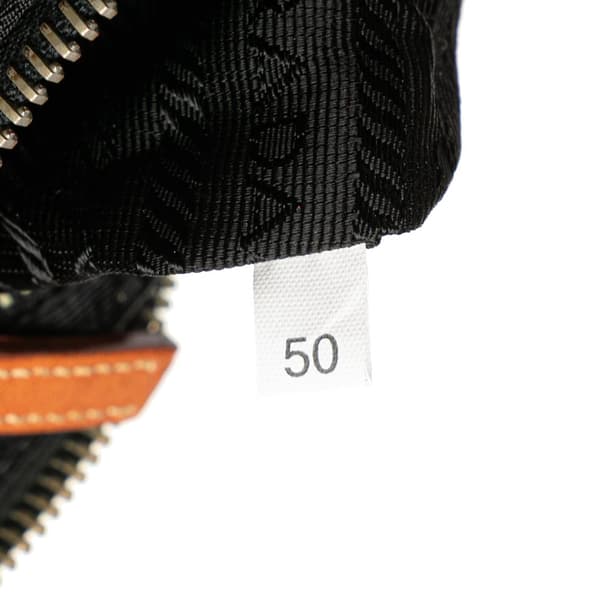Pre-owned Prada Tessuto Shoulder Bag Black