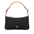 Miniatyrbillede 1 af 10: Pre-owned Prada Tessuto Shoulder Bag Black