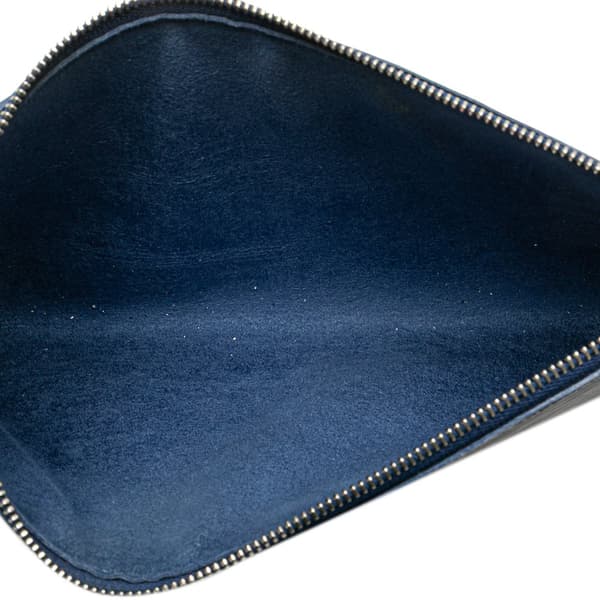 Pre-owned Louis Vuitton Epi Pochette Accessoires Blue