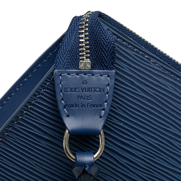 Pre-owned Louis Vuitton Epi Pochette Accessoires Blue