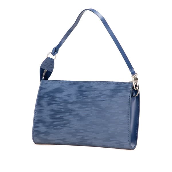 Pre-owned Louis Vuitton Epi Pochette Accessoires Blue