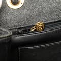 Miniatyrbild 9 av 10: Pre-owned Chanel Maxi XL Classic Wool Single Flap Gray