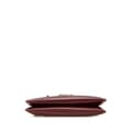 Miniatyrbild 3 av 10: Pre-owned Gucci Large Leather Arli Shoulder Bag Red