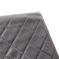 Miniatyrbild 9 av 10: Pre-owned Chanel Small CC Quilted Lambskin Half Single Flap Black