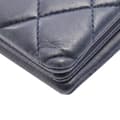 Pikkukuva 8 / 10: Pre-owned Chanel CC Quilted Lambskin Pushlock Single Flap Blue