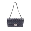 Pikkukuva 1 / 10: Pre-owned Chanel CC Quilted Lambskin Pushlock Single Flap Blue