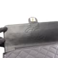 Miniatyrbillede 6 af 8: Pre-owned Chanel Medium CC Quilted Lambskin Half Single Flap Black