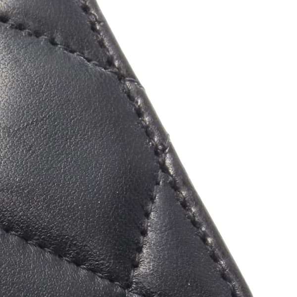 Pre-owned Chanel Medium CC Quilted Lambskin Half Single Flap Black