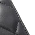 Miniatyrbild 8 av 9: Pre-owned Chanel Medium CC Quilted Lambskin Half Single Flap Black