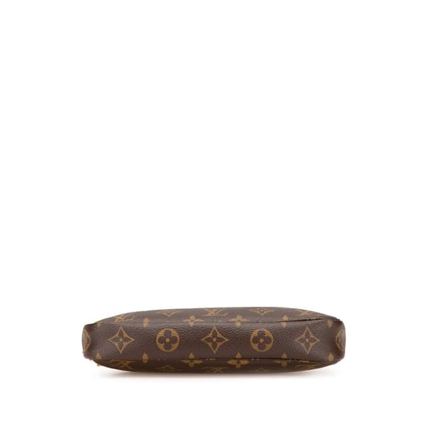 Pre-owned Louis Vuitton Monogram Pochette Accessoires Brown