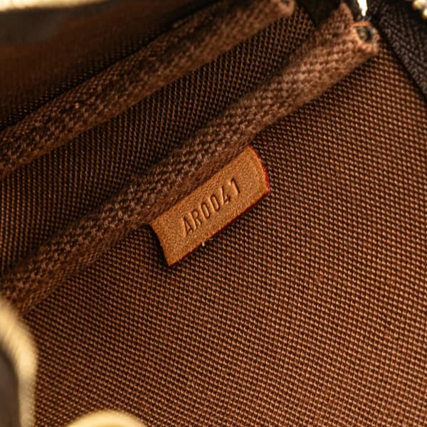 Pre-owned Louis Vuitton Monogram Pochette Accessoires Brown
