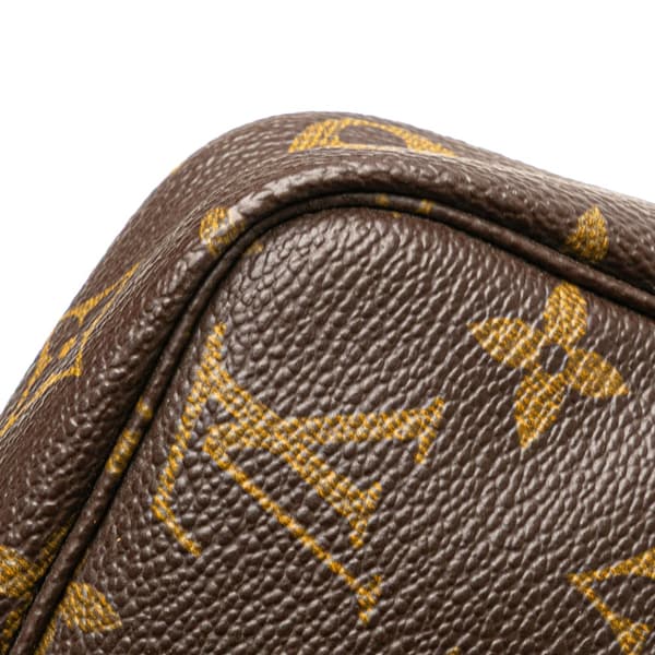 Pre-owned Louis Vuitton Monogram Pochette Accessoires Brown