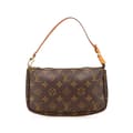 Miniatyrbillede 1 af 10: Pre-owned Louis Vuitton Monogram Pochette Accessoires Brown