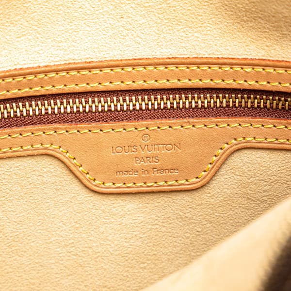 Pre-owned Louis Vuitton Monogram Looping GM Brown