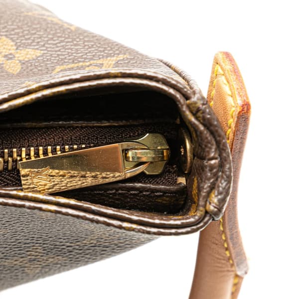 Pre-owned Louis Vuitton Monogram Looping GM Brown
