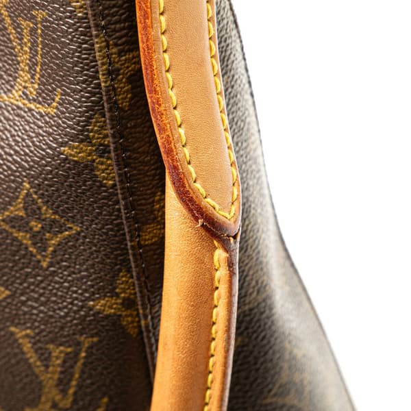Pre-owned Louis Vuitton Monogram Looping GM Brown