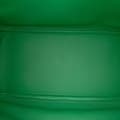 Miniatyrbild 4 av 10: Pre-owned Hermès Clemence Lindy 30 Green