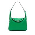 Miniatyrbild 1 av 10: Pre-owned Hermès Clemence Lindy 30 Green